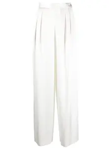 Брюки палаццо со складками Fabiana Filippi, белый