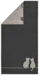 Полотенце Cawoe темно-серый, 50/100 см