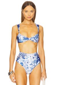 Топ бикини Malory Agua Bendita, tales