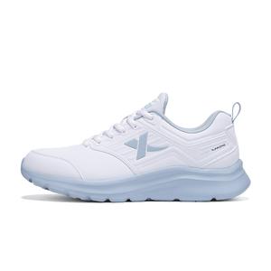 XTEP Низкие, амортизирующие, износостойкие, женские, повседневные кроссовки, новые, белые, пыльно-голубые