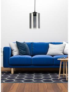 Подвесной светильник черного цвета - (В)60 x Ø 10 см Opviq