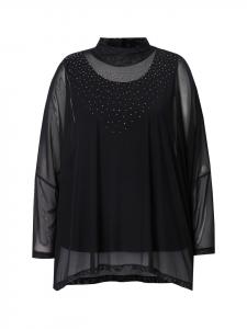 Блуза MIAMODA, черный