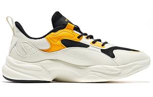 Кроссовки мужские низкие Oak Buds белый/черный/оранжевый Erke