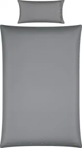 Постельное белье Deggendorf" серебро 1х 155х220 см + 1х 40х80 см" Erwin Müller