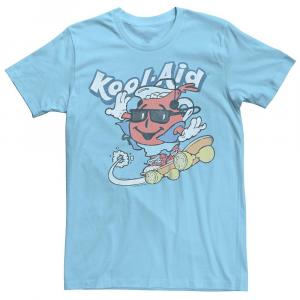 Мужская футболка с рисунком скейтборда Kool-Aid Man Licensed Character, цвет Light Blue