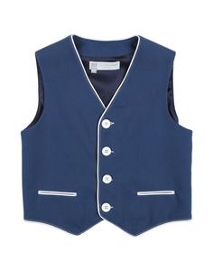 Жилет для мальчиков Colorichiari, серо-синий