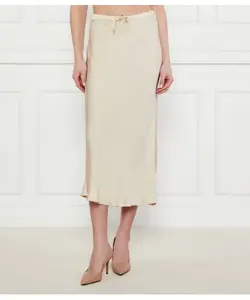 Атласная юбка № Marella Sport, бежевый