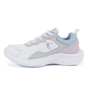 Кроссовки женские низкие  White / Mist Purple Qiaodan