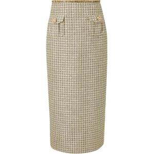 Self portrait Casual Long Skirt Women's Self-portrait, желтый