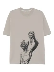 Футболка с графическим принтом «Персей» HAMZA, серый