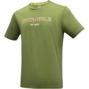 YONEX Футболка для бадминтона Unisex Yellow Green Crew Neck Moderate