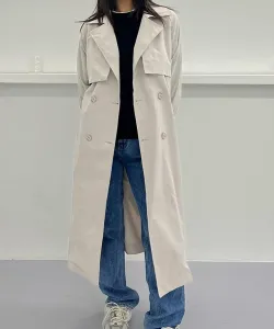 Тренч Overfit Vivid Lady, цвет Light Beige