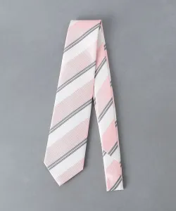 Изысканный полковой галстук United Arrows, цвет Lt.Pink