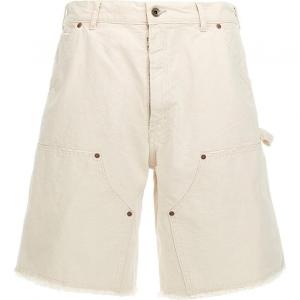 Джинсовые бермуды Maison Margiela, бежевый