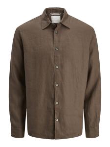 Рубашка на пуговицах классического кроя JACK & JONES JACK & JONES , Brown