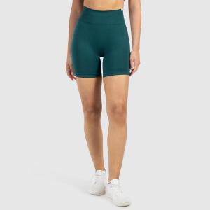 SMILODOX Женские шорты Amaze Scrunch темно-зеленые