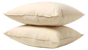 Подушка Homescapes DP1309 2er Set, бежевый - хлопковая ткань - 60 x 5 x 70 см