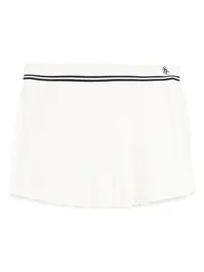 Юбка со вставками Sporty & Rich, белый