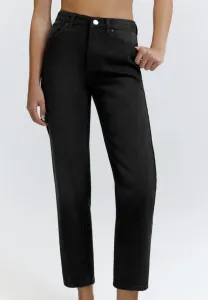 Джинсы прямого кроя Pull&Bear, Black