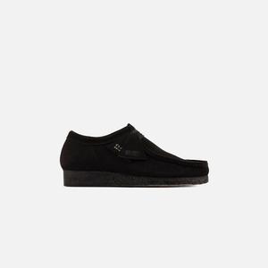 Ботинки Clarks Wallabee, цвет Black Suede