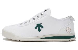 Кроссовки DESCENTE Lifestyle Shoes Unisex Low-top White/green, зеленый
