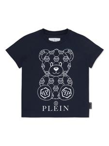 Philipp Plein Junior футболка Teddy Bear, синий
