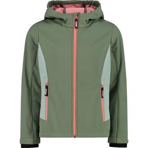 Функциональная куртка с капюшоном, софтшелловая куртка Cmp, зеленый