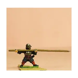 Гренадерские тяжелые пикинеры в шлеме с пикинером вперед, European Armies 1660-1745 - Infantry - Grenadiers (15mm)