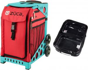Спортивная сумка Zuca - Chili с подарочными пакетами: один большой и два маленьких (бирюзовая оправа)