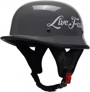 Ретро-полушлем, винтажный мотоциклетный шлем, немецкий полушлем с сертификатом ECE, шлем-черепица, шлем-джет, шлем для скутера с быстросъемной застежкой, открытый шлем для мужчин и женщин LPXPLP, c