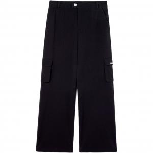 Карго-штаны KARL LAGERFELD FW25 женские KARL LAGERFELD / Karl Lagerfeld Jeans, черный