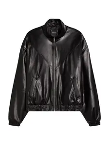 Bershka Куртка межсезонная 'CAZADORA' в черном цвете