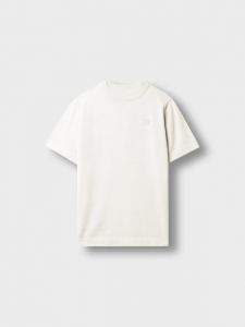 Burocs Футболка 'Slim Fine Knit' в цвете Off White