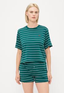 Пижамный комплект Polo Ralph Lauren SHORT SLEEVE SHIRT SHORT, Botanical Green/Green