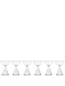 Набор Tutu из шести бокалов для шампанского Ichendorf Milano, белый