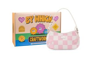 Bywhich Какие женские сумки через плечо, Розовый