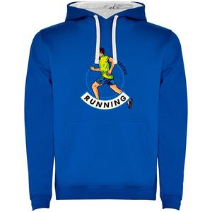 Худи Kruskis Runner Bicolor, синий