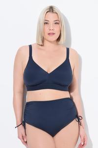 ULLA POPKEN Женский бикини-топ без мягких чашек, полностью на подкладке, из переработанного материала.