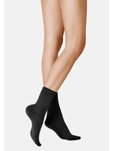 Носки Sensual Cotton Extra Fine черного цвета Kunert