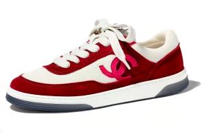 Кроссовки женские Chanel, розовый / белый