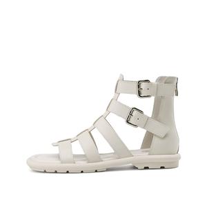 Сандалии в римскую клетку Pig Cage Shoes, женские, 2 см Rosa Bianca, Black