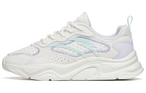 Женские туфли Lifestyle с низким верхом цвета слоновой кости/туманно-фиолетового/ледяного пудрового синего цвета Anta