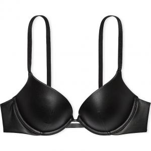 Very Sexy Искусственная Кожа Пуш-Ап Бюстгальтер / Черный Бюстгальтер Женский Черный Victoria's Secret