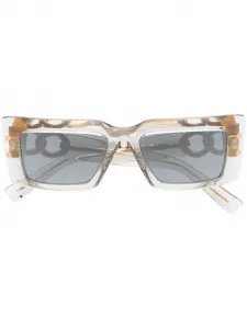 Солнцезащитные очки в квадратной оправе Balmain Eyewear, серый