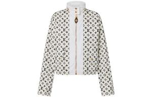 Куртка женская Louis Vuitton, белый / черный