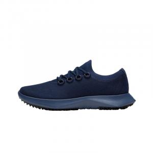 Allbirds Кроссовки Wool Dasher 2 Shock Absorbers с низким верхом, нескользящие, женские, темно-синие