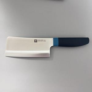 Zwilling Последний костяной тесак с красной точкой для домашнего использования, специализированный нож для резки костей, нержавеющая сталь, темно-синий цвет