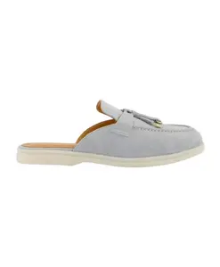 Туфли-Слипоны Julia дымчатого цвета Atelier Verdi, синий