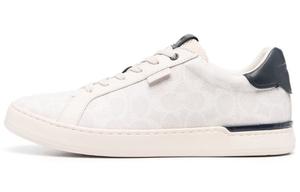 Кроссовки COACH Skateboard Shoes Men Low-Top Beige