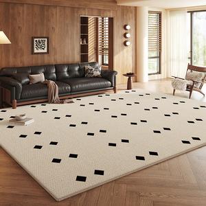 Budis Ковер 300х400 см из искусственного кашемира, клетчатый, для гостиной/спальни, утолщенный